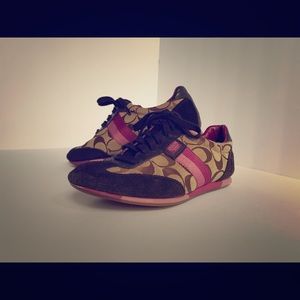 Coach leathware tennis shoes